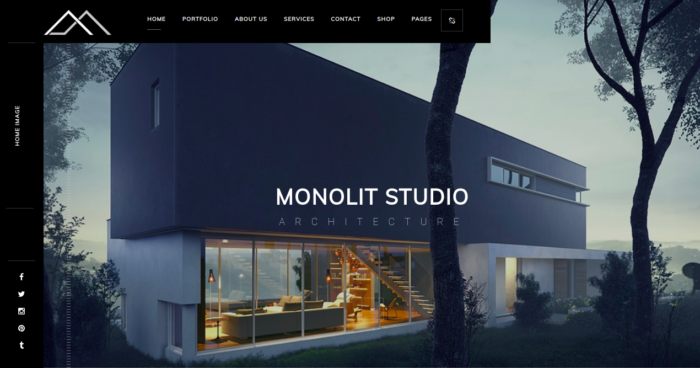 Monolit – Responsive Architecture WordPress Theme