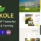Agrikole | Responsive WordPress Theme for Agriculture & Farming With Lifetime Update.