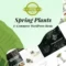 Spring Plants - Gardening & Houseplants WordPress Theme With Lifetime Update.