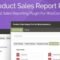 Product Sales Report Pro for WooCommerce