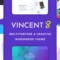 Vincent Eight | Responsive Multipurpose WordPress Theme With Lifetime Update.